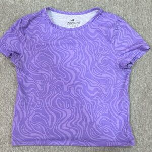 H&M swirly print baby-t